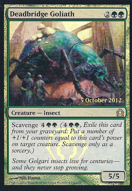 Deadbridge Goliath (Release Day) (Promotional Cards) Near Mint Foil