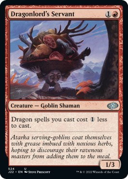 Dragonlord's Servant (Jumpstart 2022) Near Mint