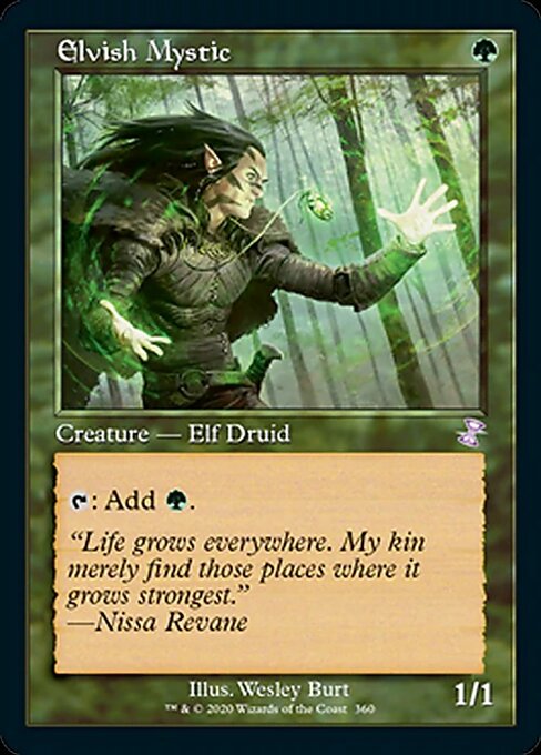 Elvish Mystic (Time Spiral Remastered) Near Mint