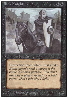 Black Knight (Unlimited) Light Play