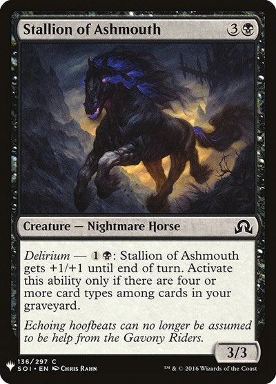 Stallion of Ashmouth (Mystery Booster) Near Mint