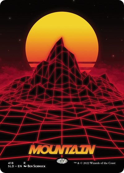 Mountain 418 (Secret Lair) Near Mint