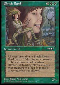 Elvish Bard (Alliances) Light Play