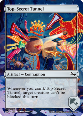Top-Secret Tunnel (Unstable) Near Mint Foil