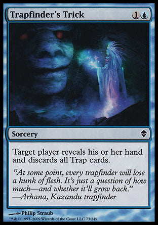 Trapfinder's Trick (Zendikar) Near Mint Foil