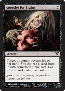 Appetite for Brains (Avacyn Restored) Near Mint Foil