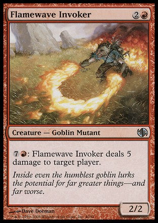 Flamewave Invoker (Duel Decks: Jace vs Chandra) Near Mint Japanese