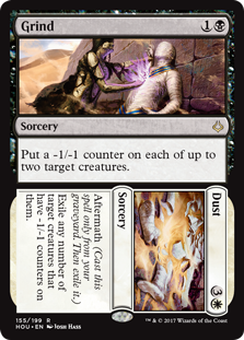 Grind to Dust (Hour of Devastation) Near Mint Foil