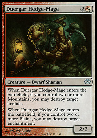 Duergar Hedge-Mage (Planechase) Near Mint