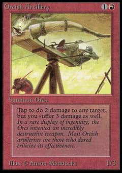 Orcish Artillery (Alpha) Near Mint