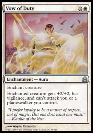 Vow of Duty (Commander) Near Mint
