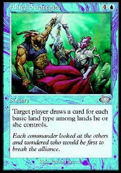 Allied Strategies (Planeshift) Near Mint Foil