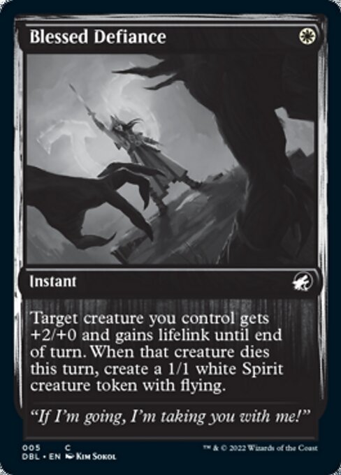 Blessed Defiance (Innistrad: Double Feature) Near Mint
