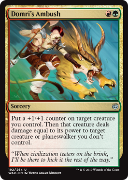 Domri's Ambush (War of the Spark) Near Mint