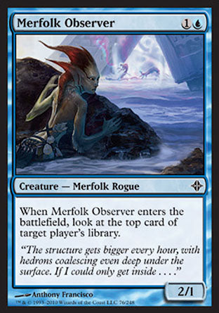 Merfolk Observer (Rise of the Eldrazi) Near Mint