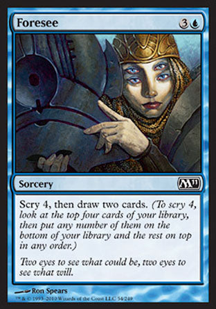 Foresee (Magic 2011 Core Set) Near Mint