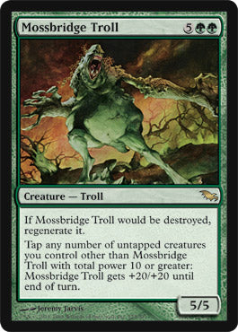 Mossbridge Troll (Shadowmoor) Near Mint Foil