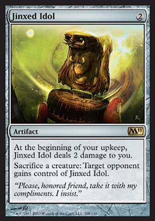Jinxed Idol (Magic 2011 Core Set) Near Mint
