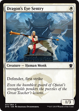 Dragon's Eye Sentry (Dragons of Tarkir) Near Mint