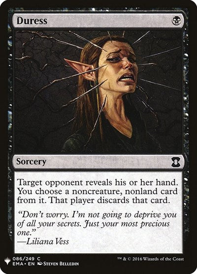 Duress (Mystery Booster) Near Mint