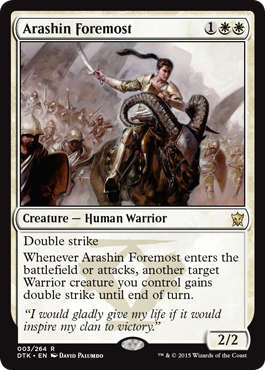 Arashin Foremost (Dragons of Tarkir) Near Mint