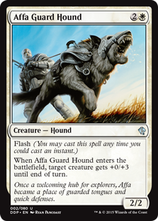 Affa Guard Hound (Duel Decks: Zendikar vs Eldrazi) Near Mint