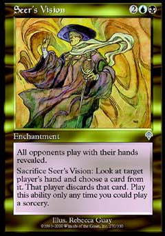 Seer's Vision (Invasion) Near Mint