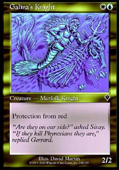 Galina's Knight (Invasion) Near Mint