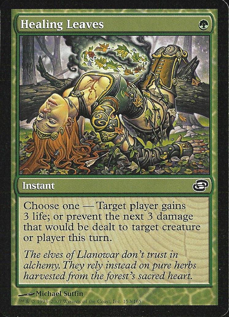 Healing Leaves (Planar Chaos) Near Mint Foil