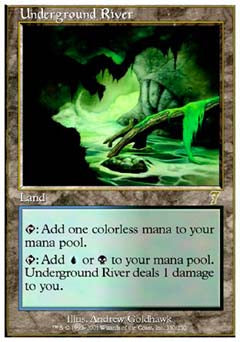 Underground River (7th Edition) Near Mint Foil
