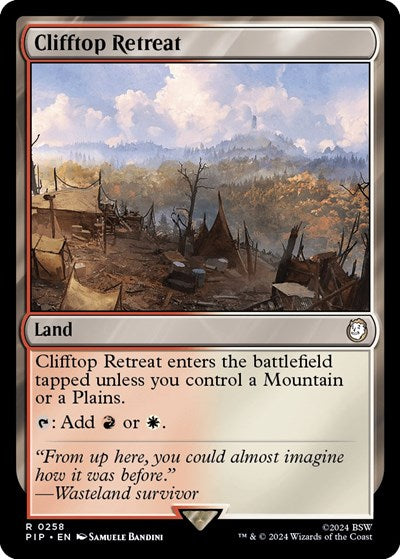 Clifftop Retreat (Universes Beyond: Fallout) Near Mint
