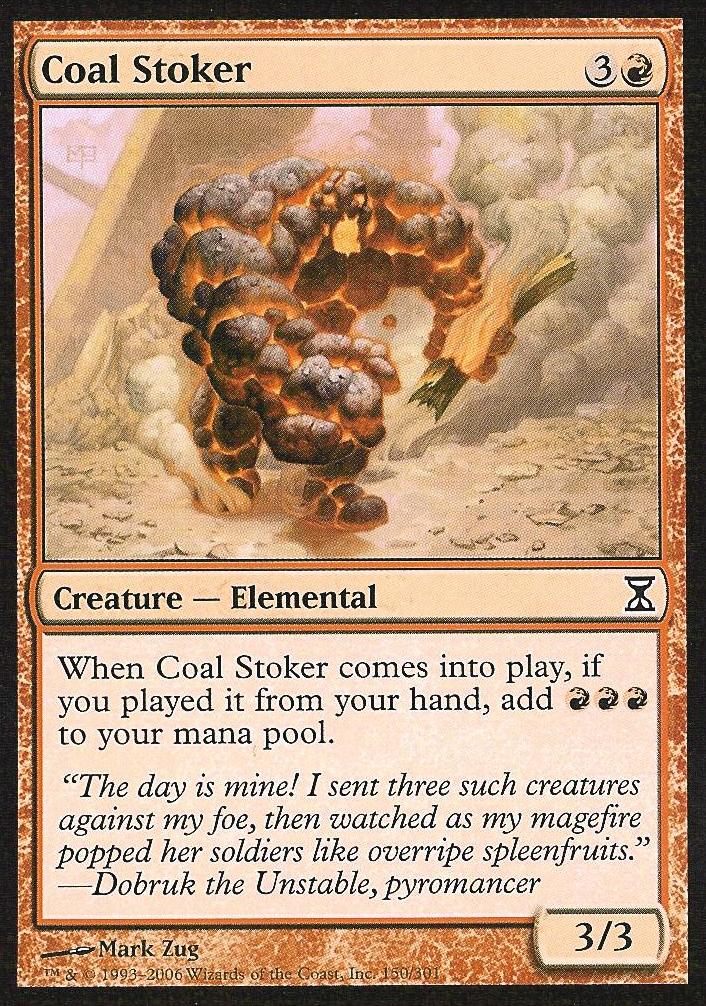Coal Stoker (Time Spiral) Near Mint Foil