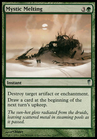 Mystic Melting (Coldsnap) Light Play Foil