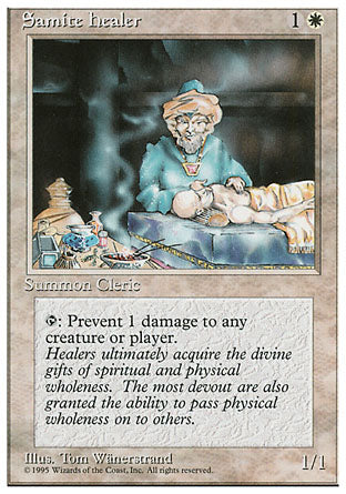 Samite Healer (4th Edition) Light Play