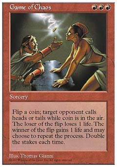 Game of Chaos (5th Edition) Light Play