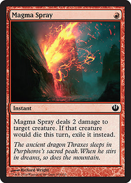 Magma Spray (Journey into Nyx) Near Mint Foil
