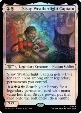 Sisay, Weatherlight Captain (Secret Lair) Near Mint