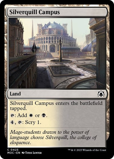 Silverquill Campus (Commander: March of the Machine) Near Mint