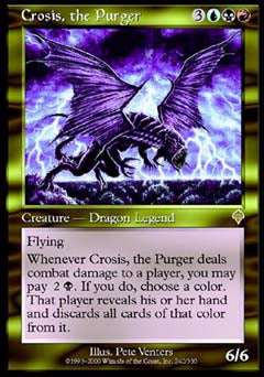 Crosis, the Purger (Invasion) Near Mint Foil