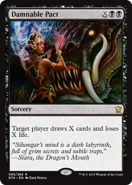 Damnable Pact (Dragons of Tarkir) Near Mint