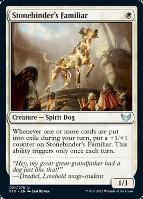 Stonebinder's Familiar (Strixhaven) Near Mint