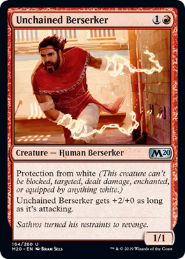 Unchained Berserker (Magic 2020 Core Set) Near Mint