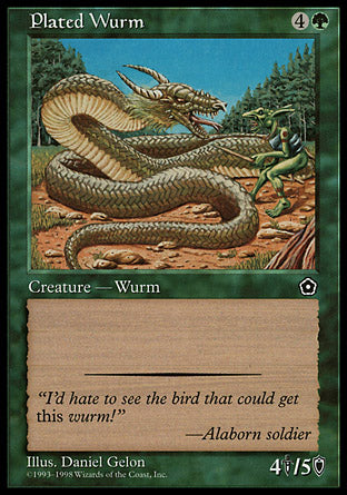 Plated Wurm (Portal Second Age) Light Play