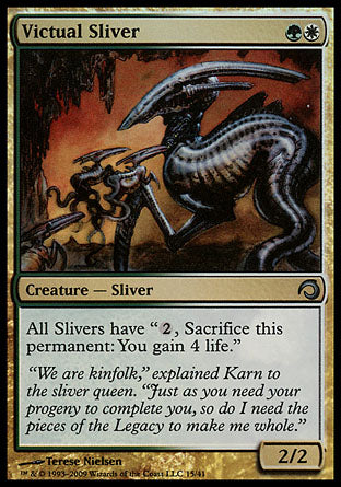 Victual Sliver (Premium Deck Series: Slivers) Light Play Foil