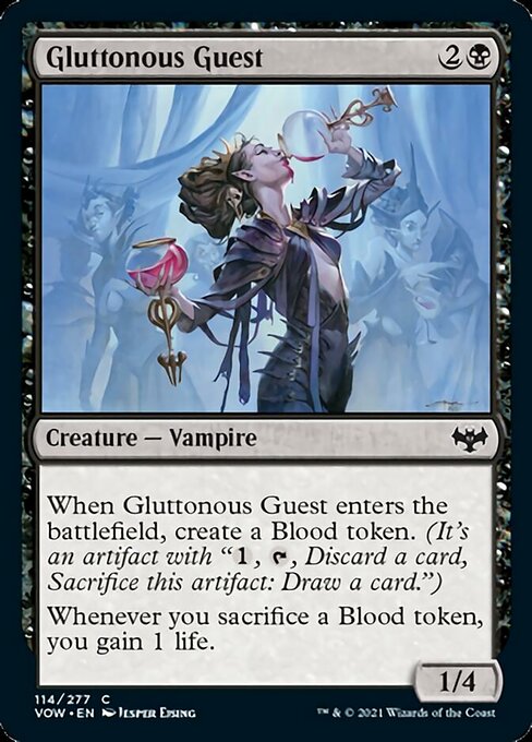 Gluttonous Guest (Innistrad: Crimson Vow) Near Mint