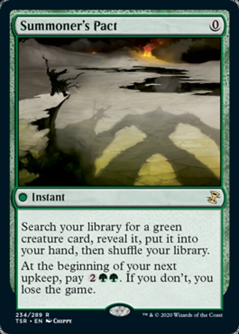 Summoner's Pact (Time Spiral Remastered) Near Mint Foil