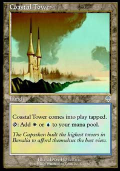 Coastal Tower (Invasion) Near Mint Foil