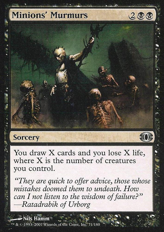 Minions' Murmurs (Futuresight) Near Mint