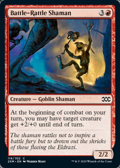 Battle-Rattle Shaman (Double Masters) Near Mint