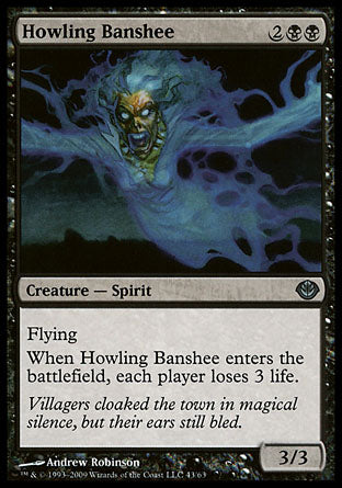 Howling Banshee (Duel Decks: Garruk vs Liliana) Near Mint